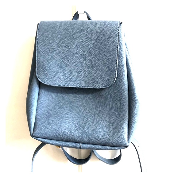 miniso leather backpack